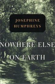 Nowhere else on earth  Cover Image