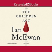 The children act a novel  Cover Image