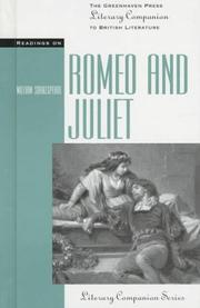 Readings on Romeo and Juliet  Cover Image