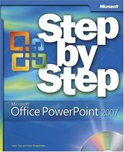 Microsoft Office PowerPoint 2007 step by step  Cover Image