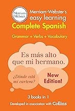 Merriam-Webster's easy learning complete Spanish : grammar + verbs + vocabulary  Cover Image