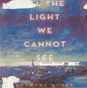All the light we cannot see A novel. Cover Image