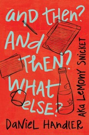 And then? and then? what else? /  Cover Image