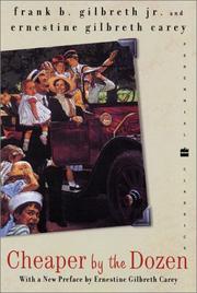 Cheaper by the dozen  Cover Image