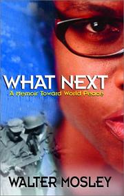 What next : a memoir toward world peace  Cover Image