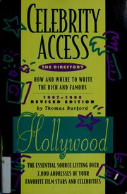Celebrity access : the directory : 1997-1998  Cover Image