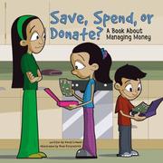 Save, spend, or donate? : a book about managing money  Cover Image