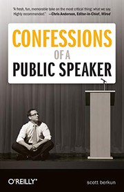 Confessions of a public speaker  Cover Image