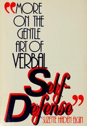 More on the gentle art of verbal self-defense  Cover Image