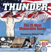 Thunder and glory : the 25 most memorable races in NASCAR Winston Cup history  Cover Image