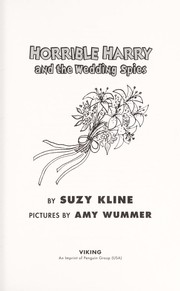 Horrible Harry and the wedding spies  Cover Image