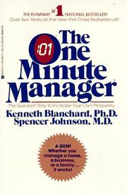 The one minute manager  Cover Image