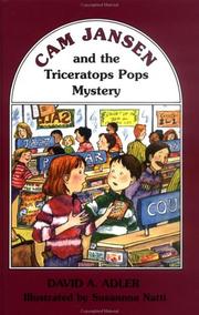 Cam Jansen and the Triceratops Pops mystery  Cover Image