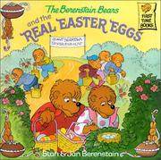 The Berenstain Bears and the real Easter eggs Book cover