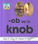 -Ob as in knob  Cover Image