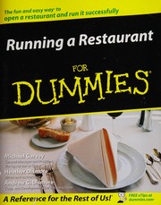 Running a restaurant for dummies  Cover Image