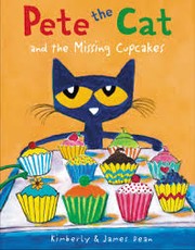 Pete the Cat and the missing cupcakes  Cover Image