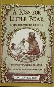A kiss for Little Bear  Cover Image
