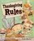 Go to record Thanksgiving rules