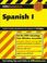 Go to record CliffsStudySolver. Spanish I