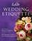 Go to record Emily Post's wedding etiquette