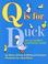 Go to record Q is for duck : an alphabet guessing game