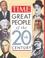 Go to record Great people of the 20th century
