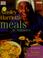 Go to record Ainsley Harriott's meals in minutes.