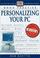 Go to record Entertainment : personalizing your PC