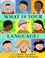Go to record What is your language?