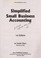 Go to record Simplified small business accounting