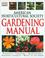 Go to record The American Horticultural Society gardening manual.