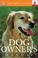 Go to record Dog owner's manual