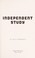 Go to record Independent study