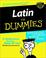 Go to record Latin for dummies